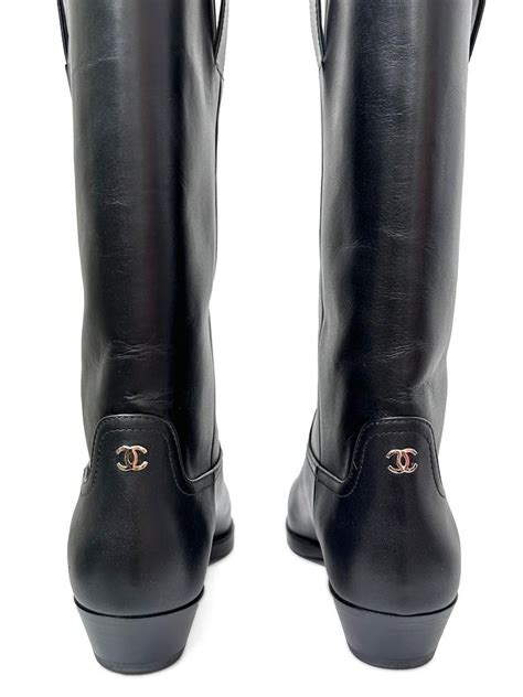 chanel western boots|Chanel cowboy boots sale.